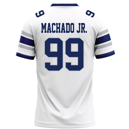 Rice - NCAA Football : Jesus Machado Jr. - White Football Jersey-1