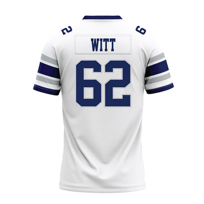 Rice - NCAA Football : Cullen Witt - White Premium Football Jersey-1