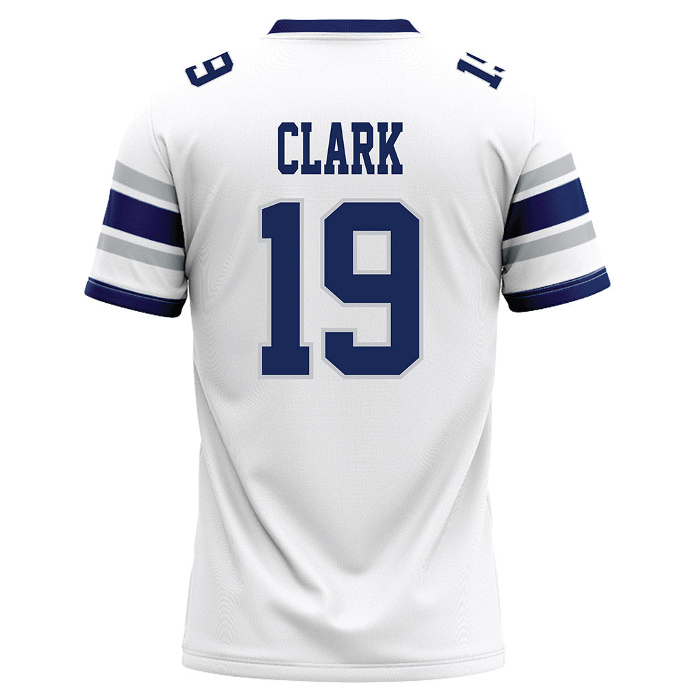 Rice - NCAA Football : Jordan Clark - White Football Jersey-1