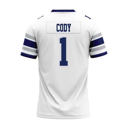 Rice - NCAA Football : Zach Cody - White Premium Football Jersey-1