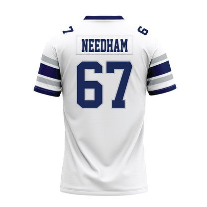 Rice - NCAA Football : Luke Needham - White Premium Football Jersey-1