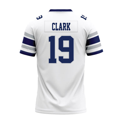 Rice - NCAA Football : Jordan Clark - White Premium Football Jersey-1