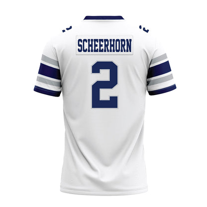 Rice - NCAA Football : Lucas Scheerhorn - White Premium Football Jersey-1