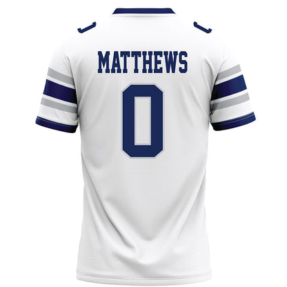 Rice - NCAA Football : Payton Matthews - White Football Jersey-1