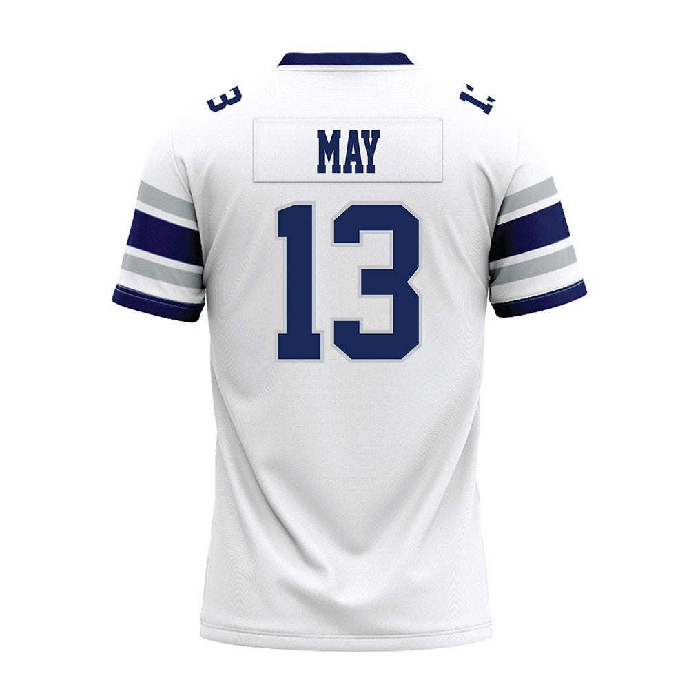 Rice - NCAA Football : Tariq May - White Premium Football Jersey-1