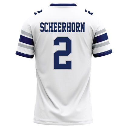 Rice - NCAA Football : Lucas Scheerhorn - White Football Jersey-1