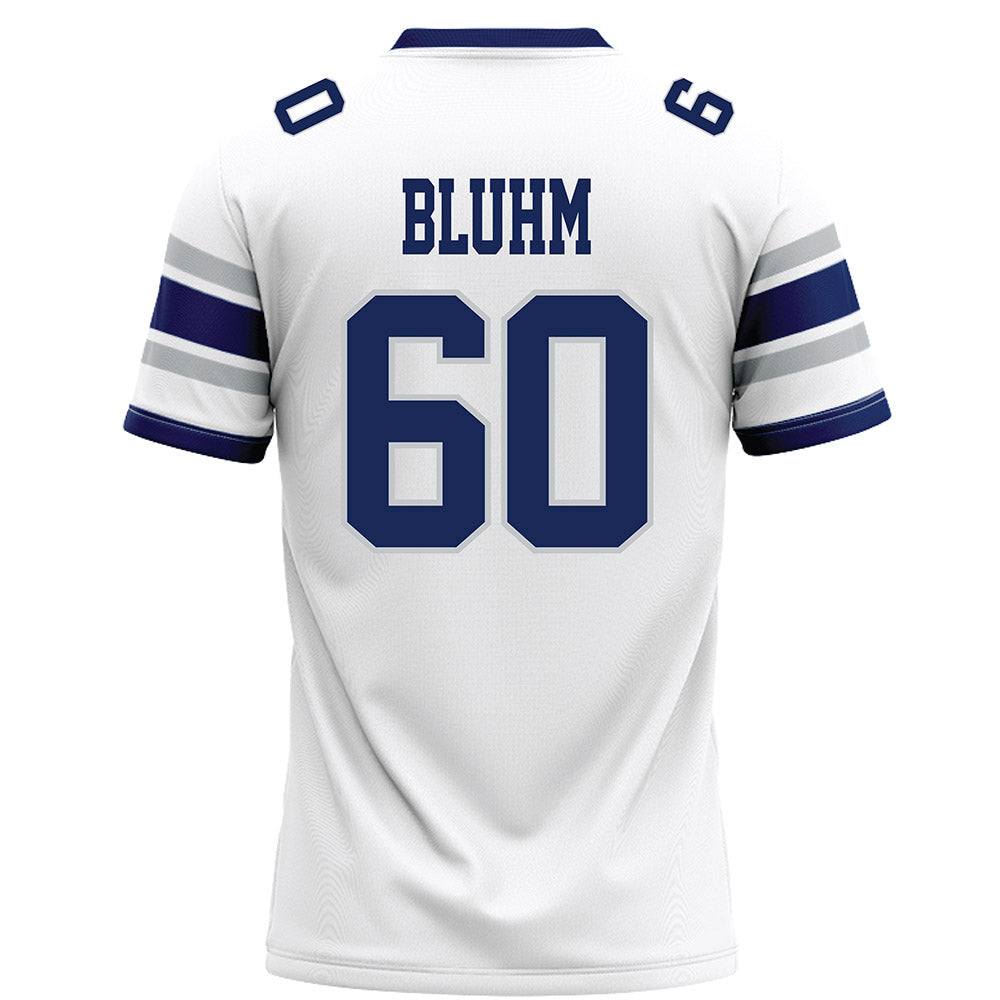 Rice - NCAA Football : Leo Bluhm - White Football Jersey-1
