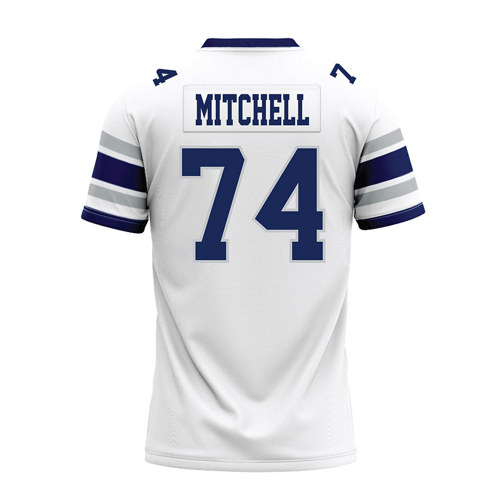 Rice - NCAA Football : Clay Mitchell - White Premium Football Jersey-1