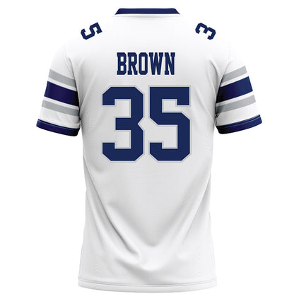 Rice - NCAA Football : Elijah Brown - White Football Jersey-1