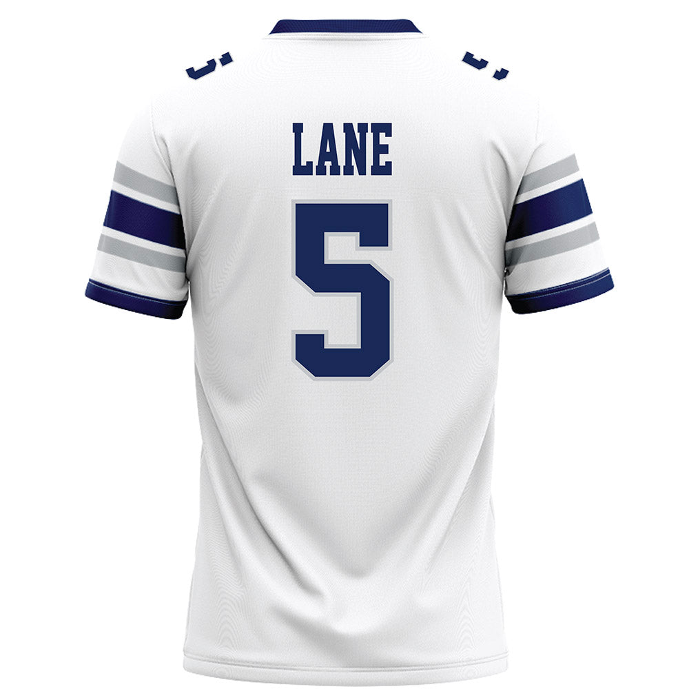 Rice - NCAA Football : Davis Lane - White Football Jersey-1