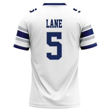 Rice - NCAA Football : Davis Lane - White Football Jersey-1