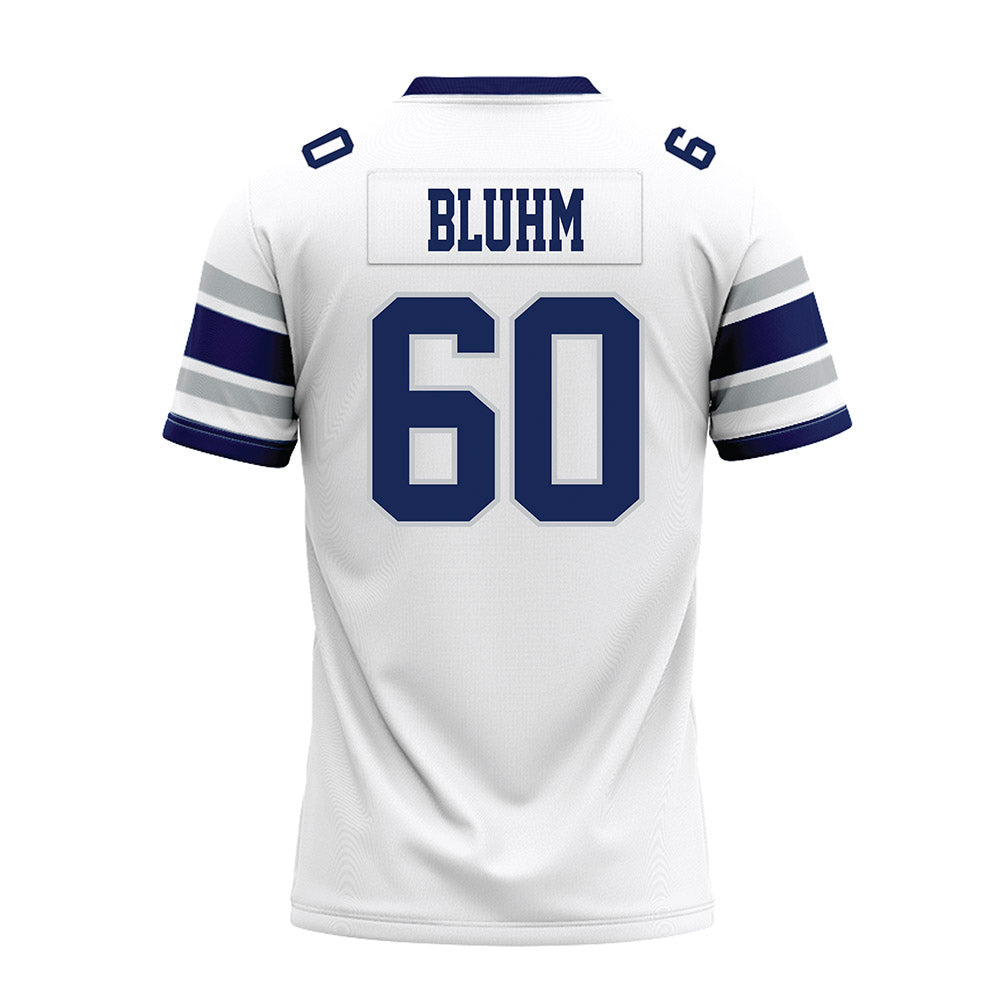 Rice - NCAA Football : Leo Bluhm - White Premium Football Jersey-1