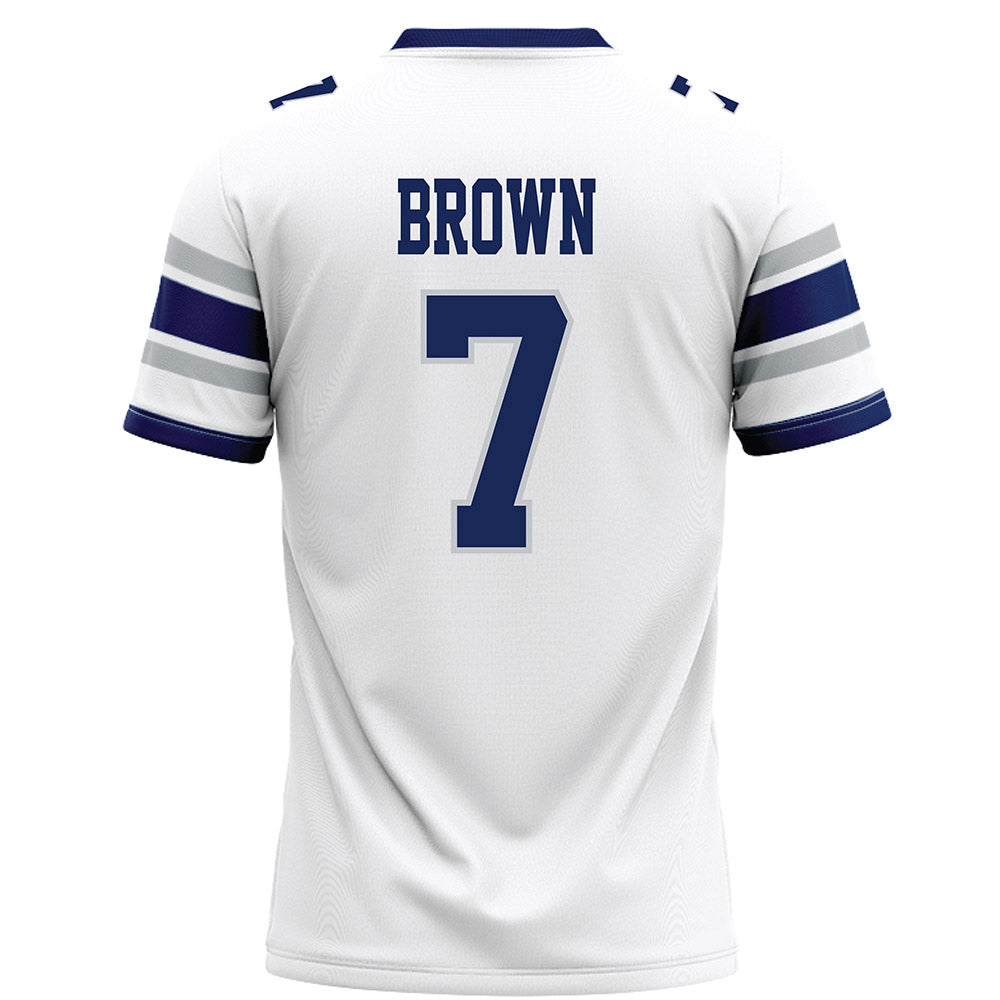 Rice - NCAA Football : Angelo "AJ" Brown - White Football Jersey-1