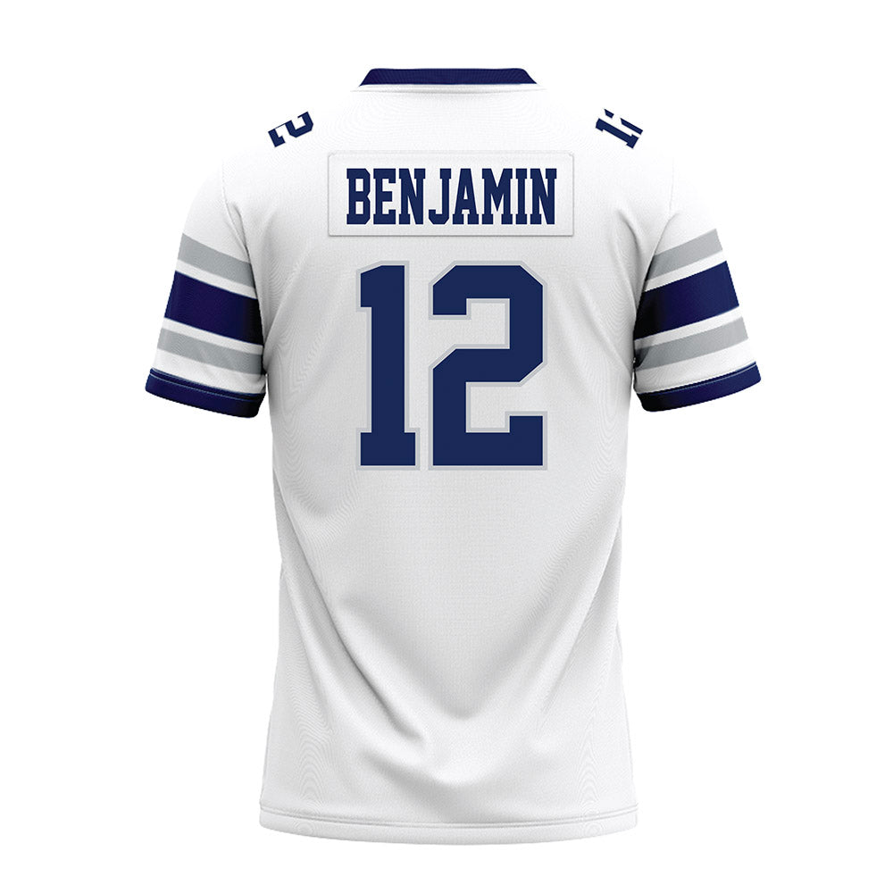 Rice - NCAA Football : Jamir Benjamin - White Premium Football Jersey-1