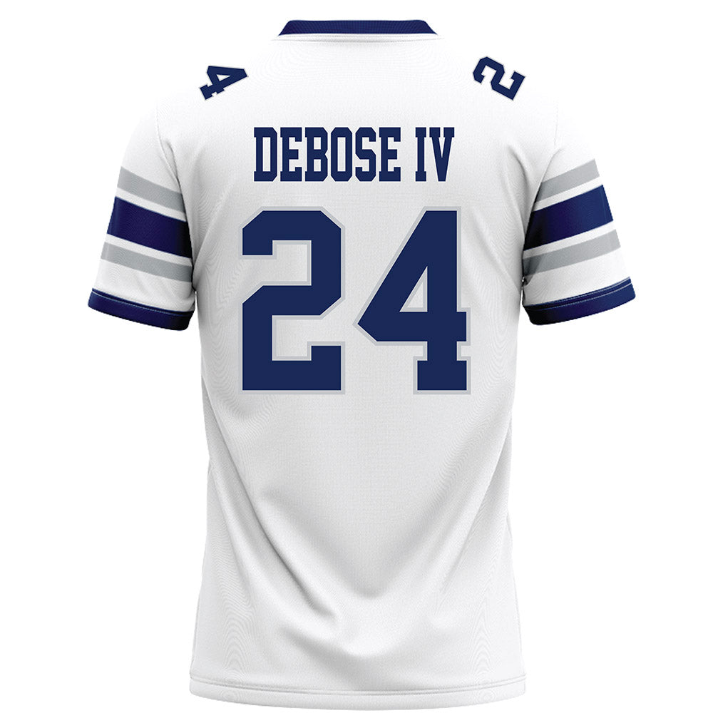 Rice - NCAA Football : Larry DeBose IV - White Football Jersey-1