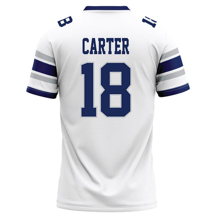 Rice - NCAA Football : Owen Carter - White Football Jersey-1