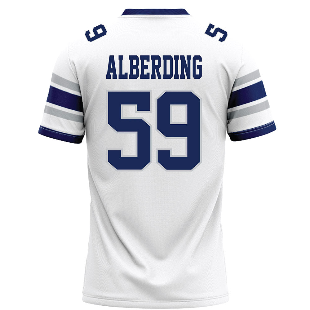 Rice - NCAA Football : Colter Alberding - White Football Jersey-1