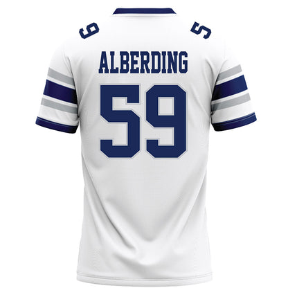 Rice - NCAA Football : Colter Alberding - White Football Jersey-1