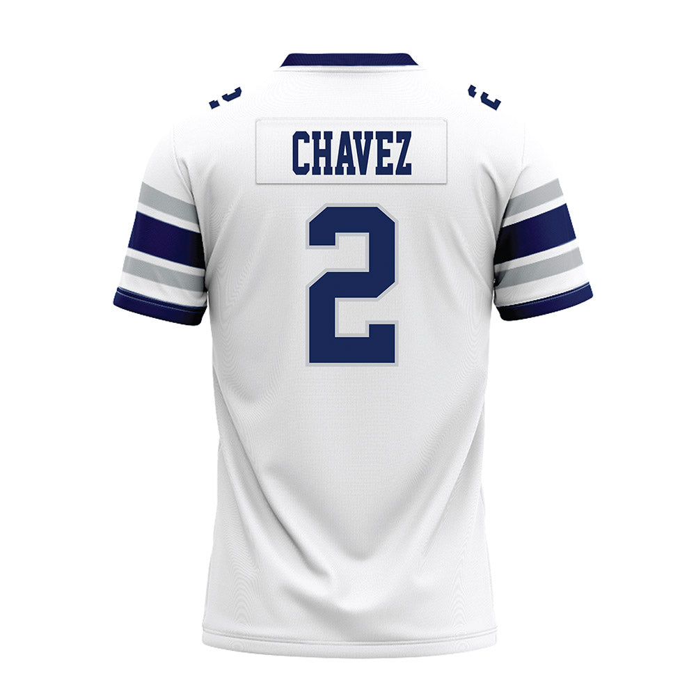 Rice - NCAA Football : Jo Chavez - White Premium Football Jersey-1