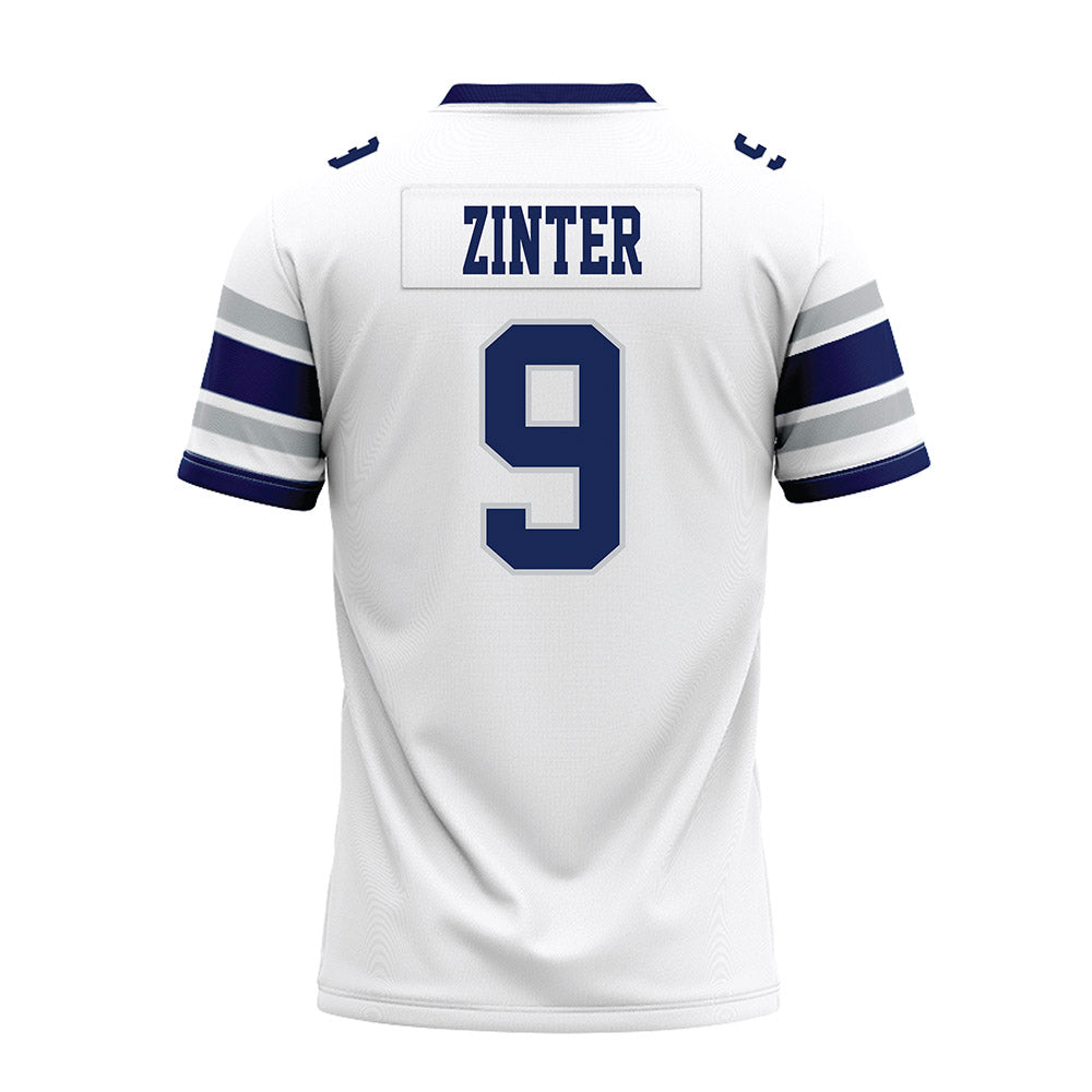 Rice - NCAA Football : Preston Zinter - White Premium Football Jersey-1