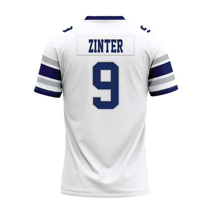 Rice - NCAA Football : Preston Zinter - White Premium Football Jersey-1