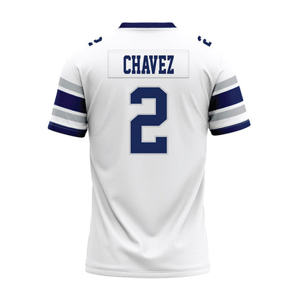 Rice - NCAA Football : Jo Chavez - White Premium Football Jersey-1