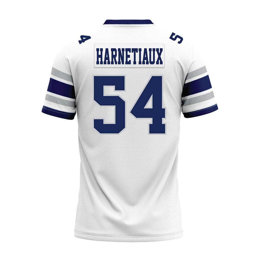Rice - NCAA Football : Austin Harnetiaux - White Premium Football Jersey-1