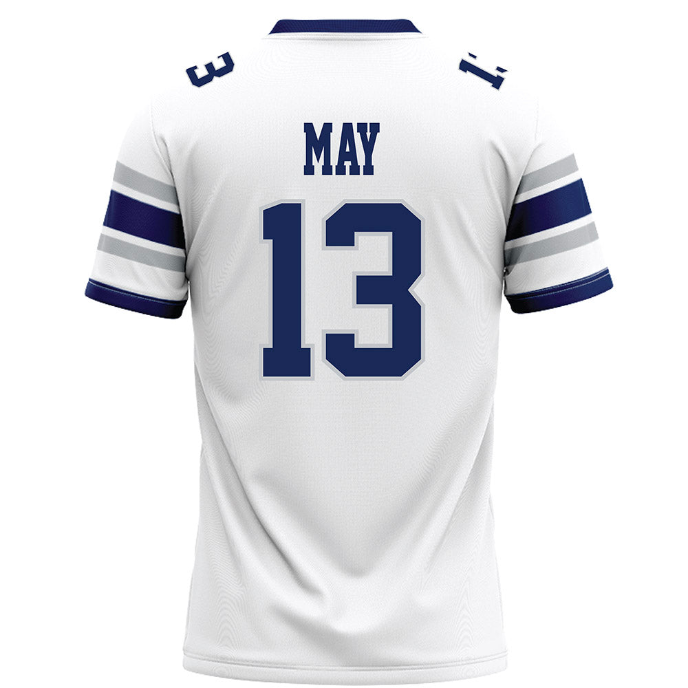 Rice - NCAA Football : Tariq May - White Football Jersey-1