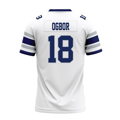 Rice - NCAA Football : Ahran Ogbor - White Premium Football Jersey-1