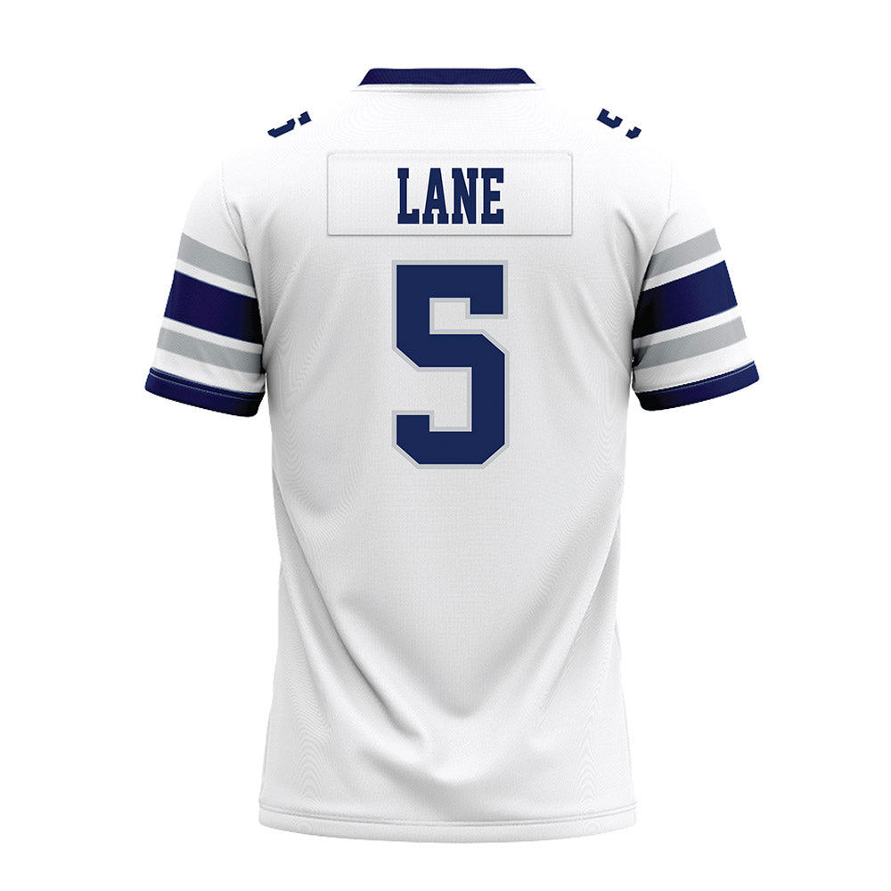 Rice - NCAA Football : Davis Lane - White Premium Football Jersey-1