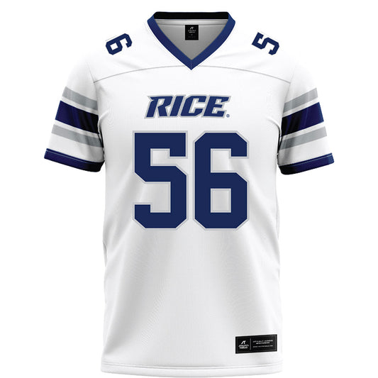 Rice - NCAA Football : Nate Bledsoe - White Football Jersey-0