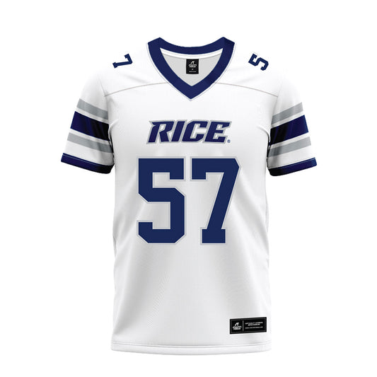 Rice - NCAA Football : Leyonte Chandler - White Premium Football Jersey-0