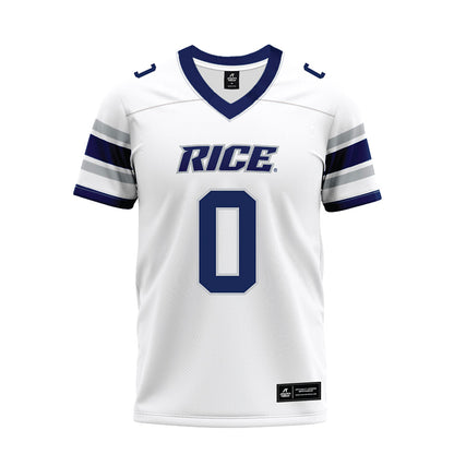 Rice - NCAA Football : Payton Matthews - White Premium Football Jersey-0