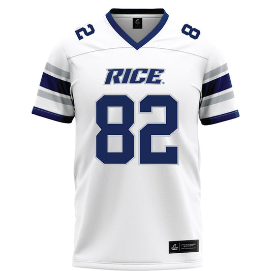 Rice - NCAA Football : Colton Cole - White Football Jersey-0