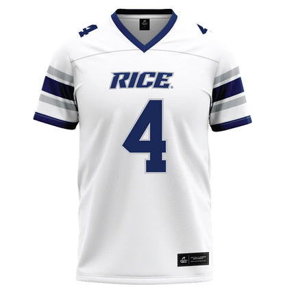 Rice - NCAA Football : Gael Ochoa - White Football Jersey-0