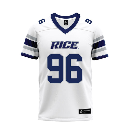 Rice - NCAA Football : Dillan Botts - White Premium Football Jersey-0