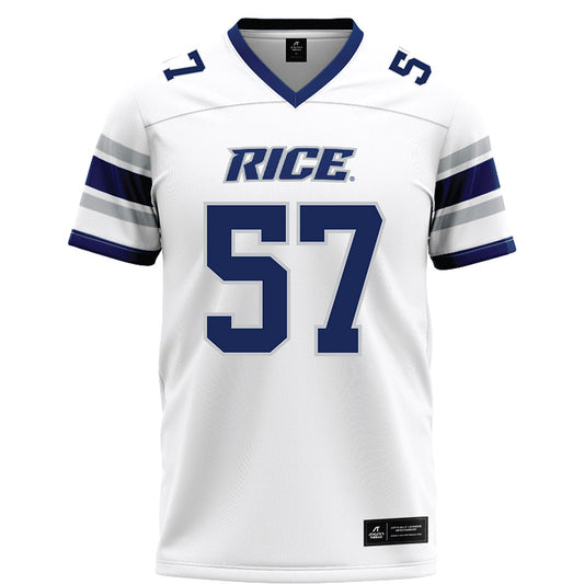 Rice - NCAA Football : Leyonte Chandler - White Football Jersey-0