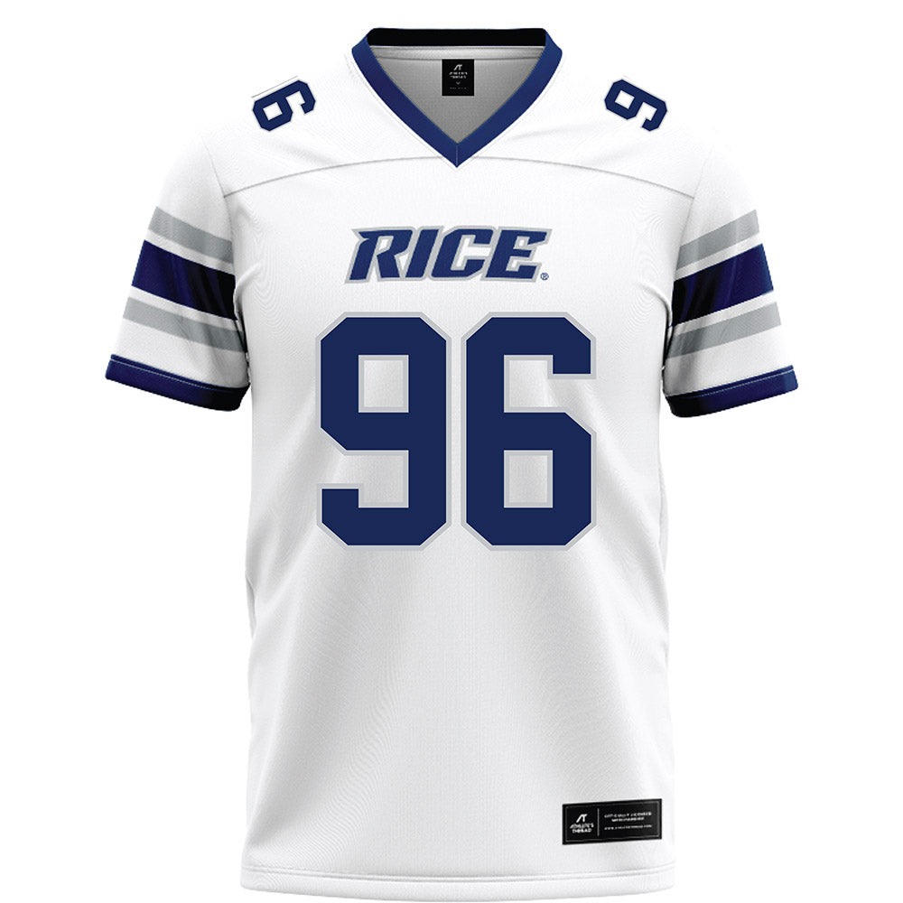 Rice - NCAA Football : Dillan Botts - White Football Jersey-0