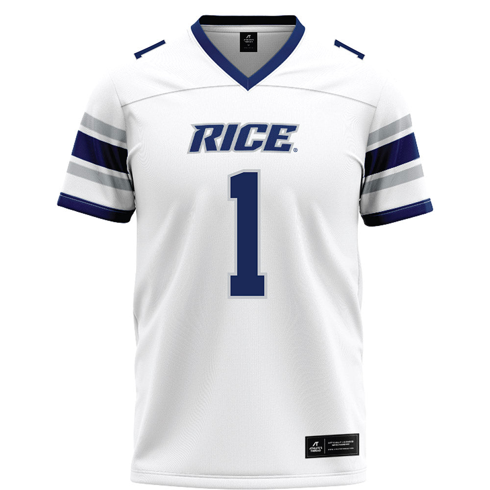 Rice - NCAA Football : Zach Cody - White Football Jersey-0