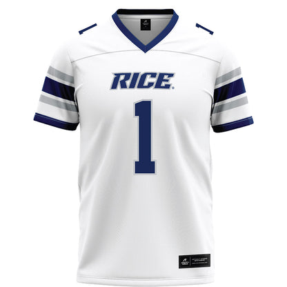 Rice - NCAA Football : Zach Cody - White Football Jersey-0