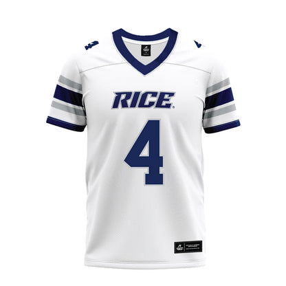 Rice - NCAA Football : Gael Ochoa - White Premium Football Jersey-0