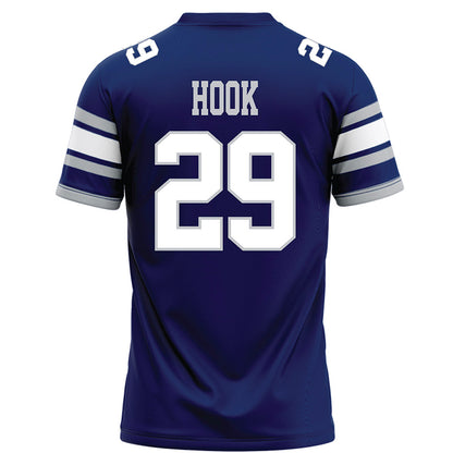 Rice - NCAA Football : Daveon Hook - Blue Football Jersey-1