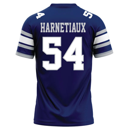 Rice - NCAA Football : Austin Harnetiaux - Blue Football Jersey-1