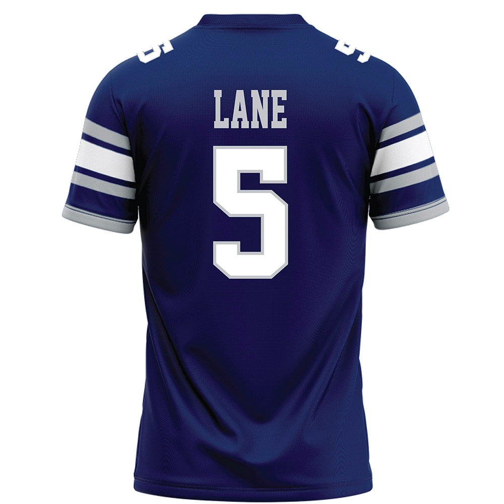 Rice - NCAA Football : Davis Lane - Blue Football Jersey-1