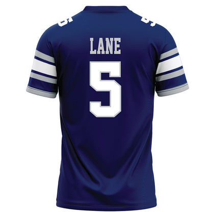 Rice - NCAA Football : Davis Lane - Blue Football Jersey-1