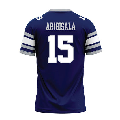 Rice - NCAA Football : Matthew Aribisala - Blue Premium Football Jersey-1