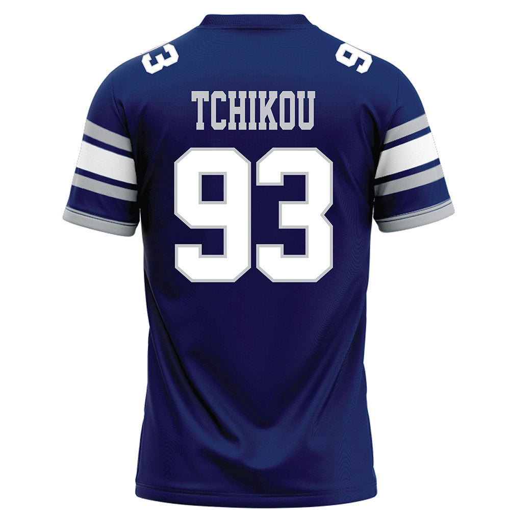 Rice - NCAA Football : Quincy Tchikou - Blue Football Jersey-1