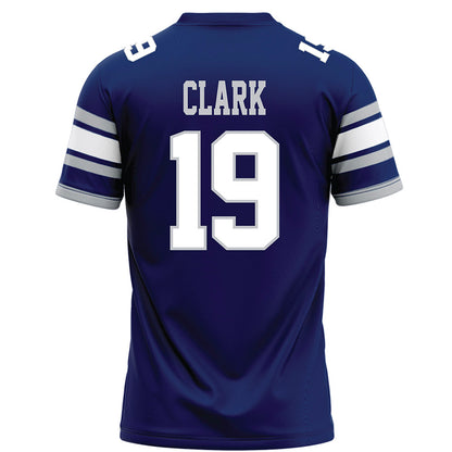 Rice - NCAA Football : Jordan Clark - Blue Football Jersey-1