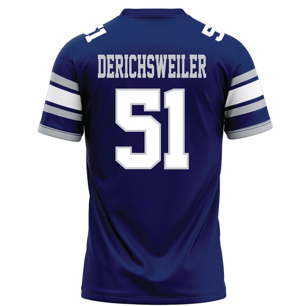 Rice - NCAA Football : Phoenix Derichsweiler - Blue Football Jersey-1