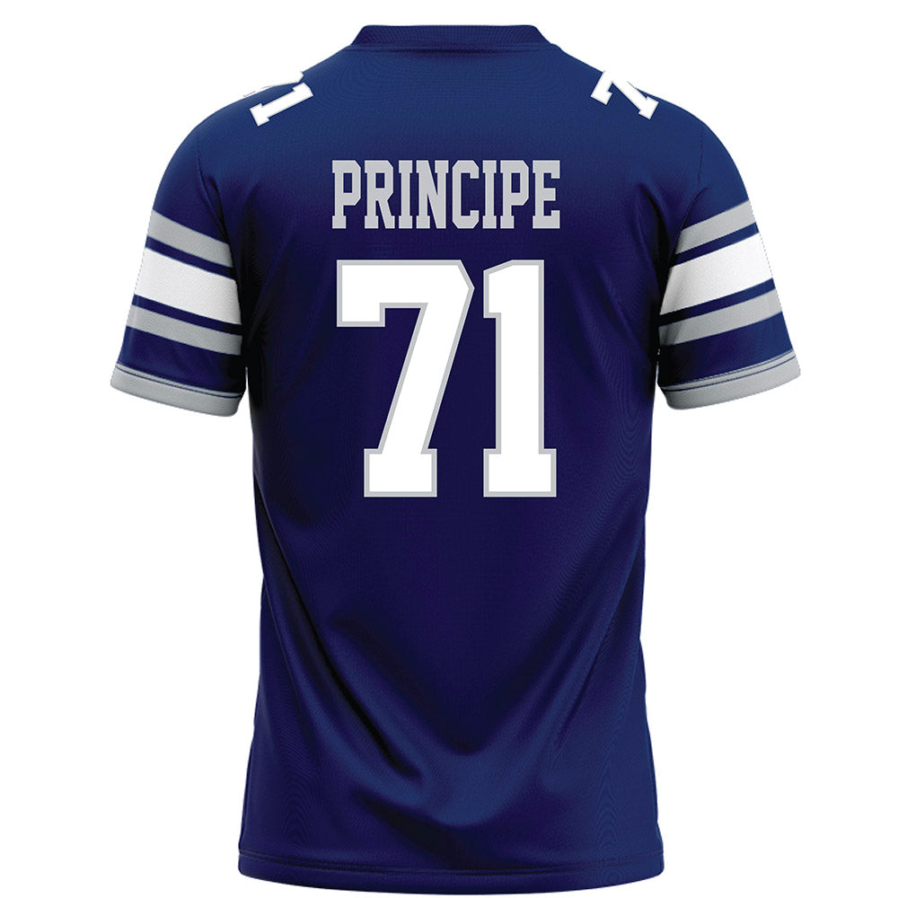 Rice - NCAA Football : Cole Principe - Blue Football Jersey-1